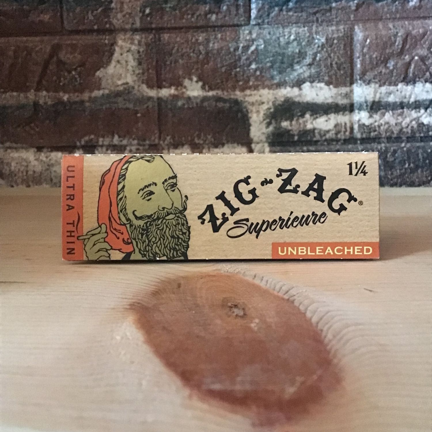 Zig Zag 1 1/4&quot; Unbleached Papers 1 Pack