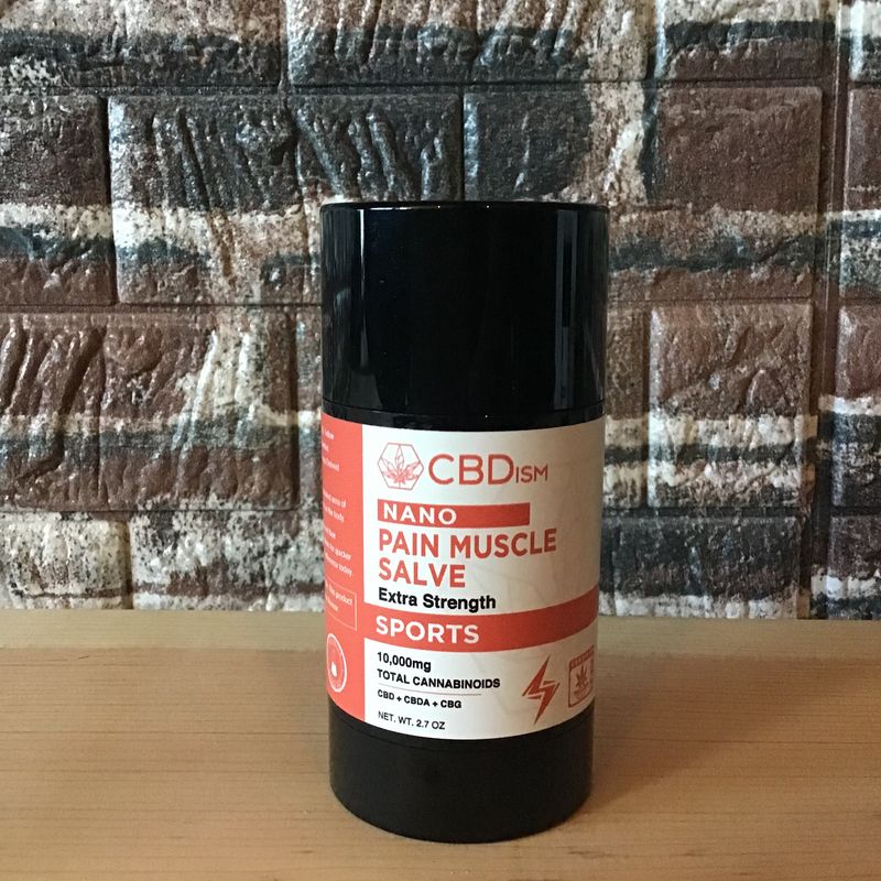Cbdism Nano Pain Muscle Salve Sports 10000mg
