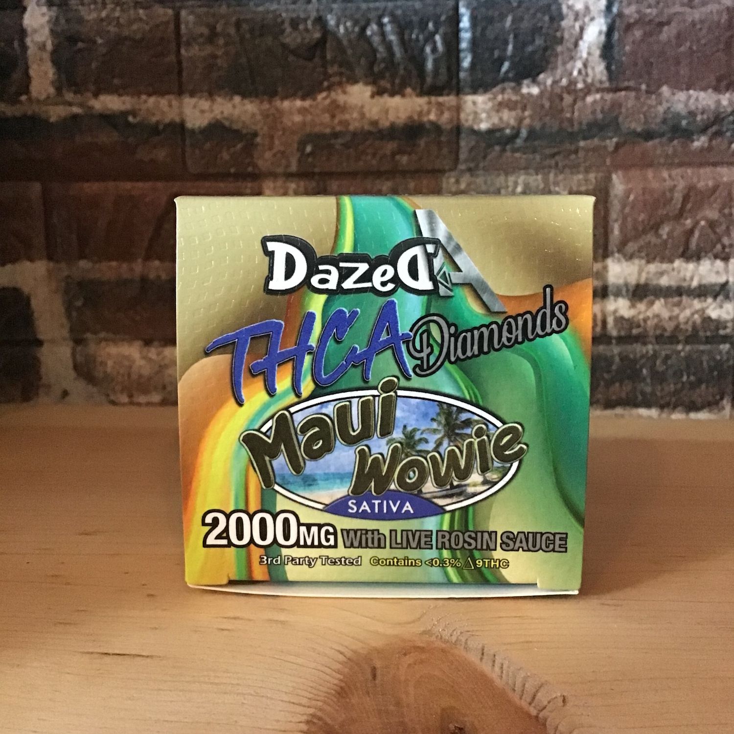 2g Maui Wowie Dazed THCA Diamond Dabs
