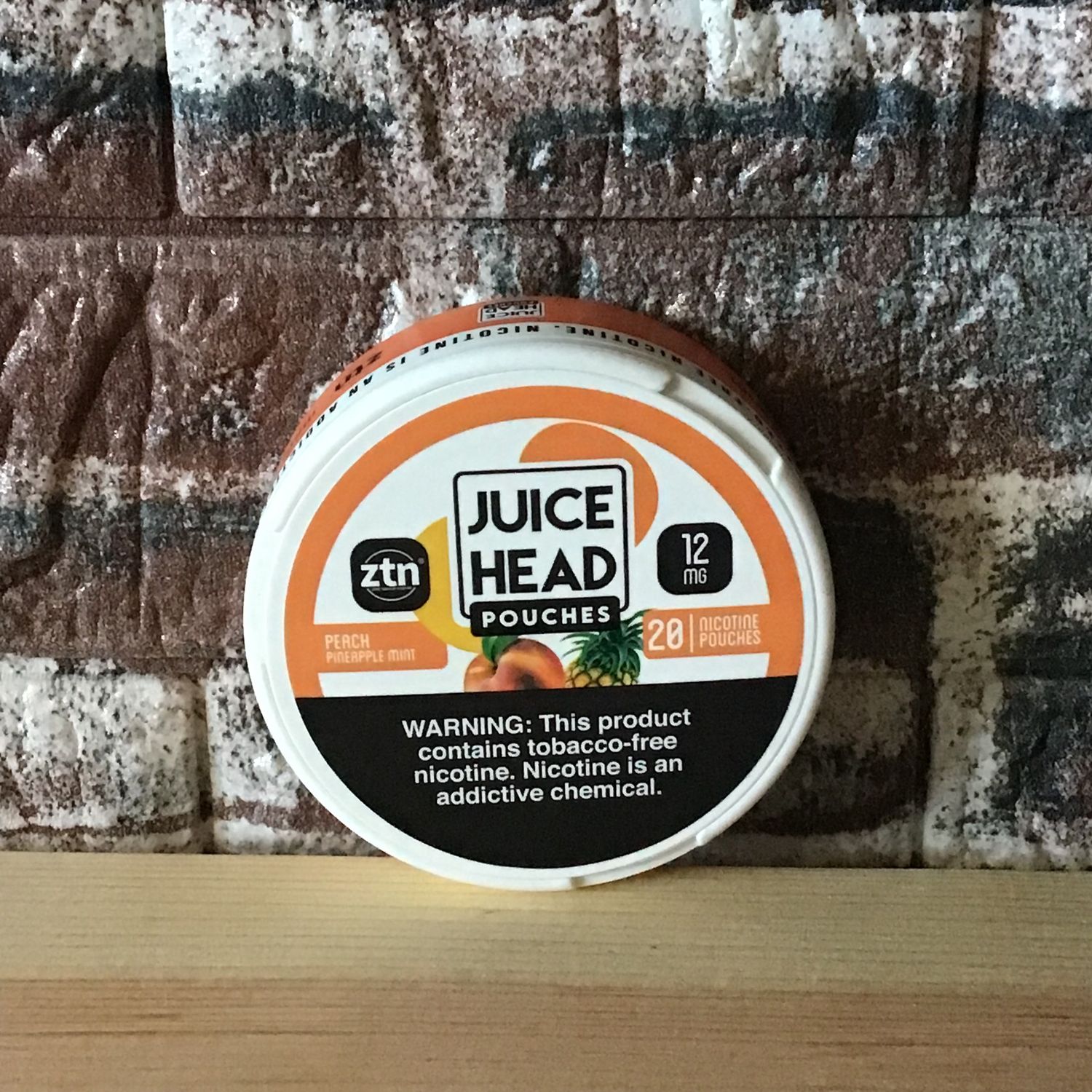 Juice Head Pouches Peach Pineapple Mint