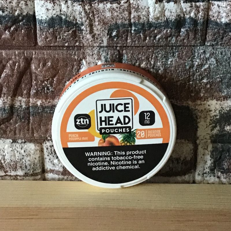 Juice Head Pouches Peach Pineapple Mint
