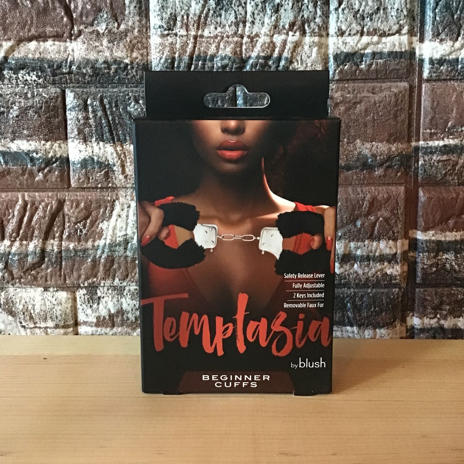 Blush Temptasia Beginner Cuffs Black