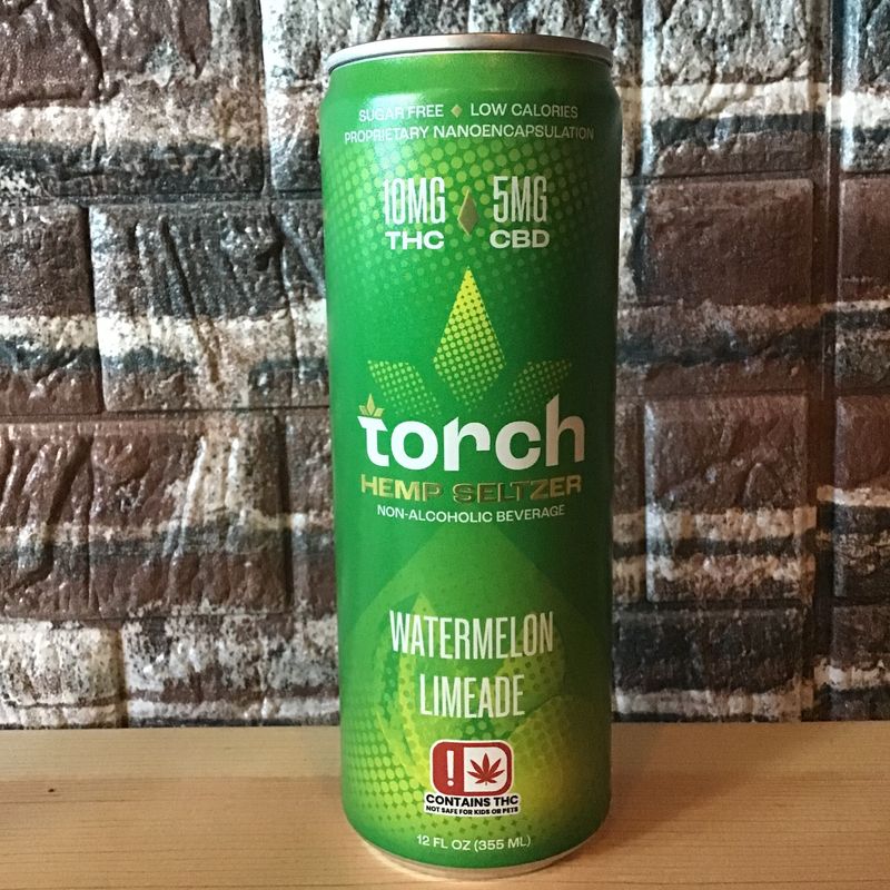 Watermelon Limeade Hemp Seltzer Torch