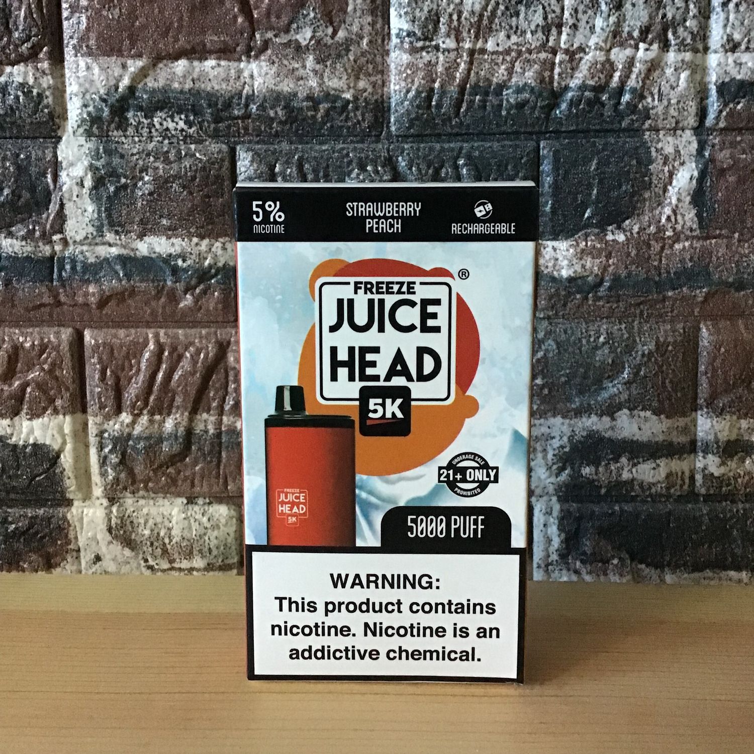Juice Head Strawberry Peach Freeze