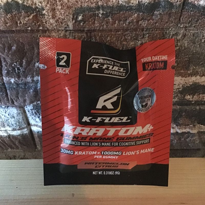 Watermelon Citrus Lions Mane Gummies K-Fuel