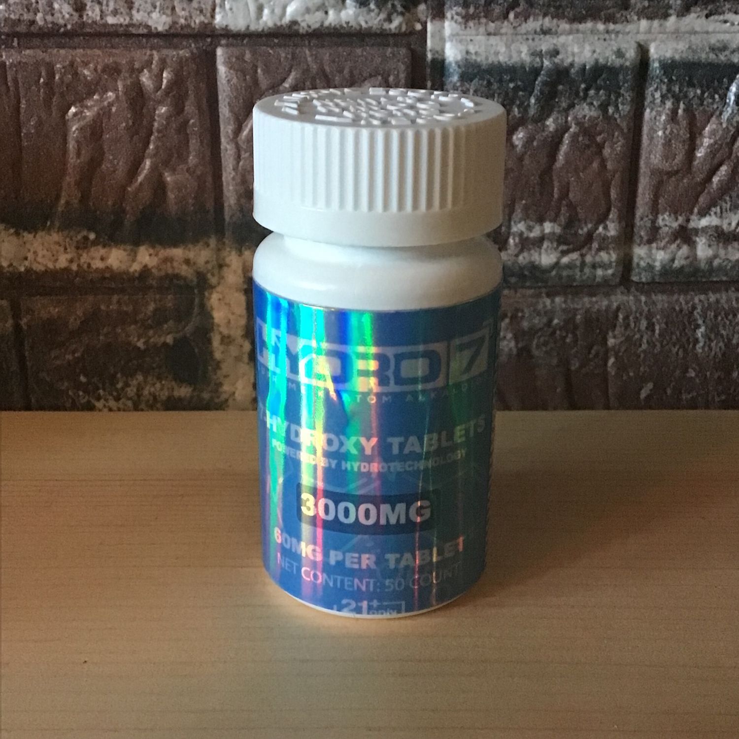 Hydro 7 Kratom Tablets 50 Count