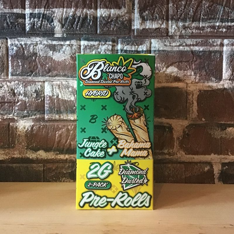 Chapo Blanco 2g Two Pack Pre-roll Jungle Cake/Bahama Mama - Hybrid
