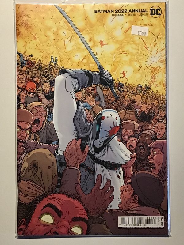 Batman 2022 Annual #1 Variant Cover