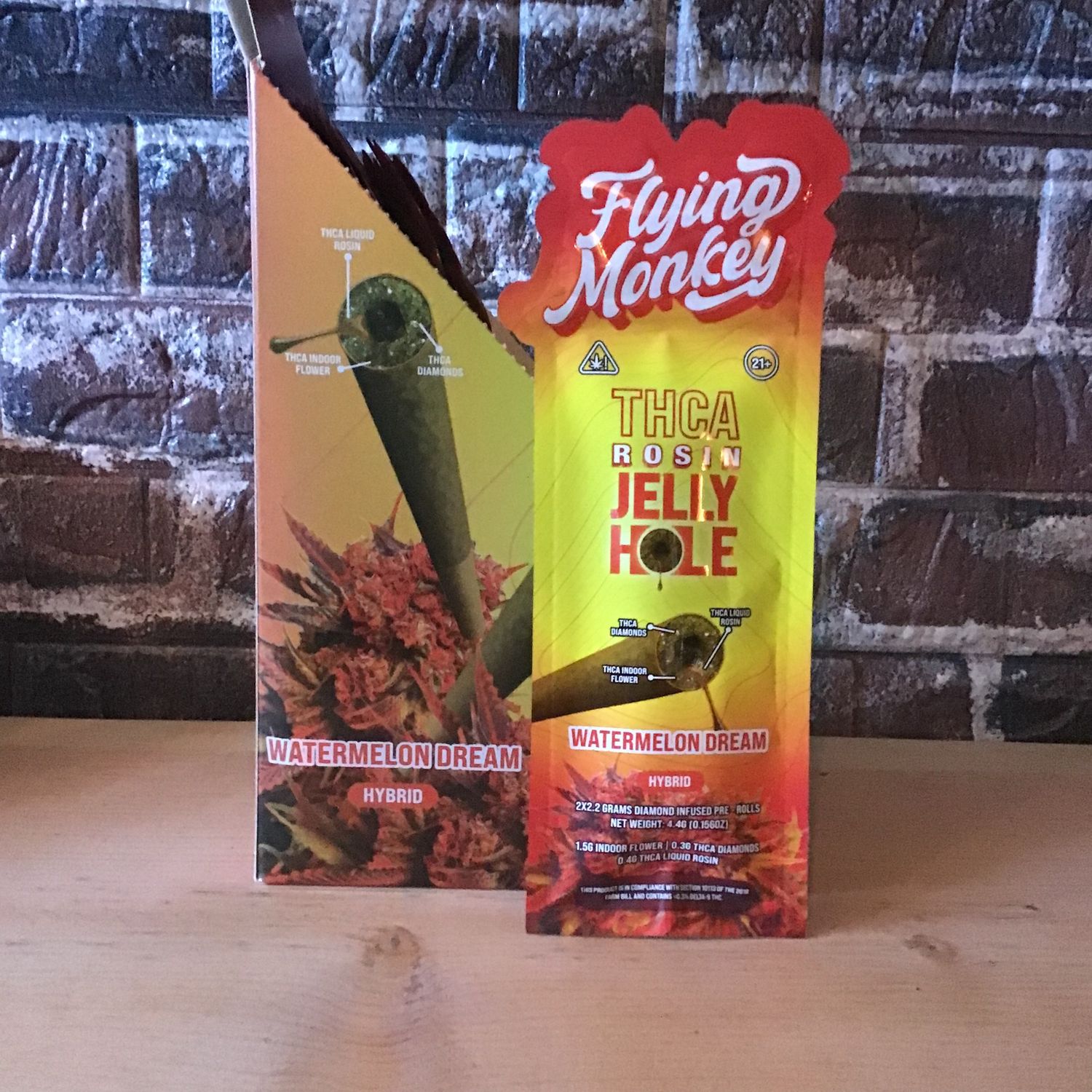 Flying Monkey THCA Rosin Jelly Hole Watermelon Dream Hybrid