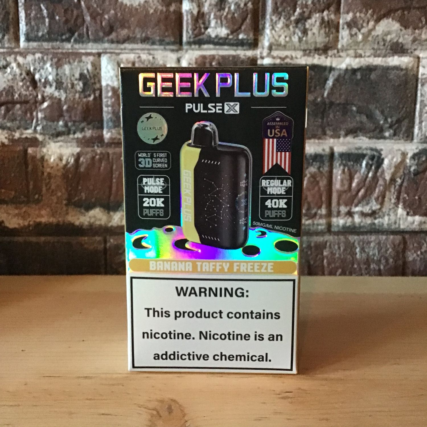 Geek Plus Pulse-X Texas Banana Taffy Freeze