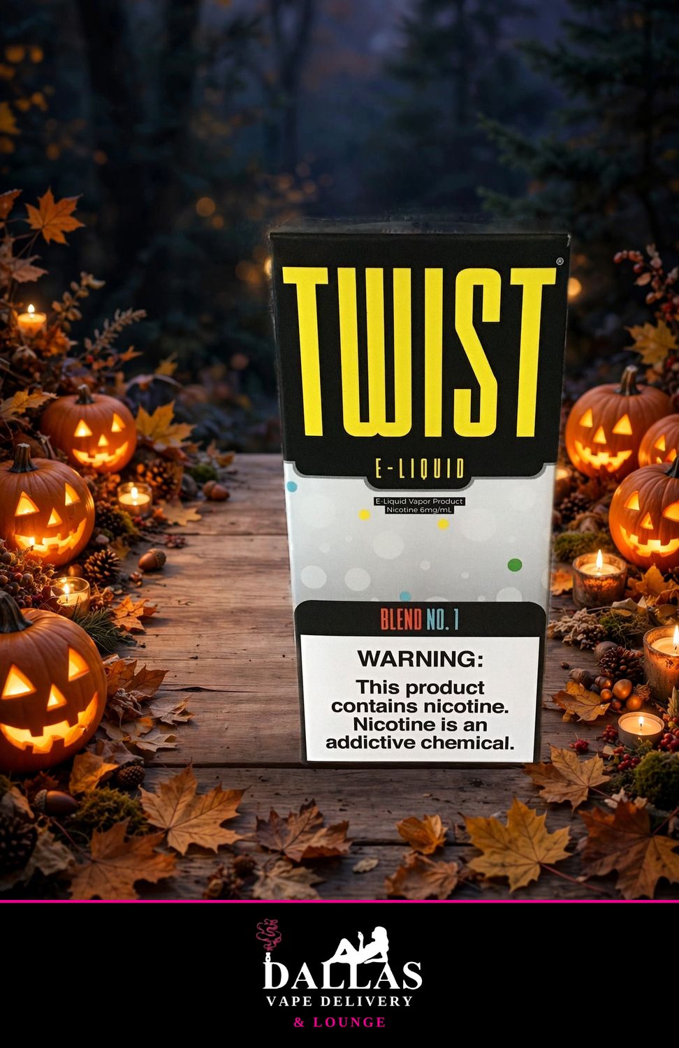 6mg Blend No.1 Twist 60mL 6mg Blend No.1 Twist 60mL