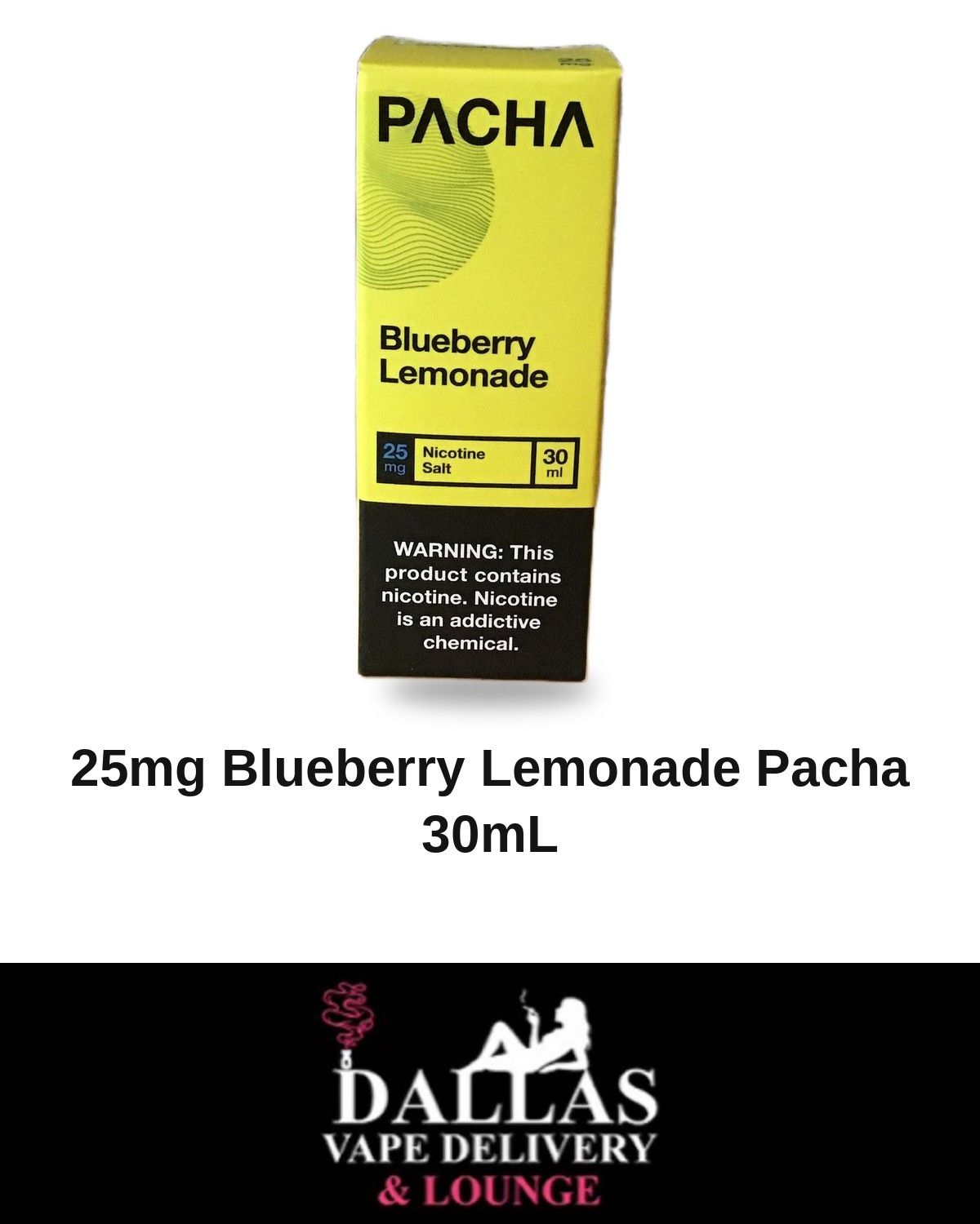 25mg Blueberry Lemonade Pacha 30mL