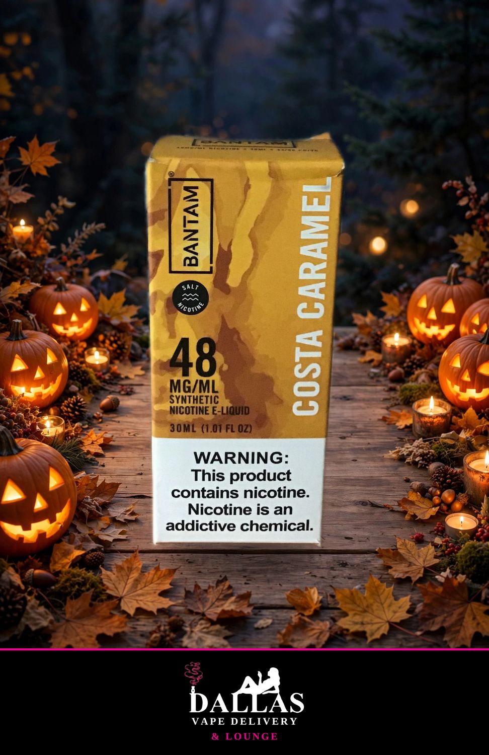 48mg Costa Caramel Bantam 30mL