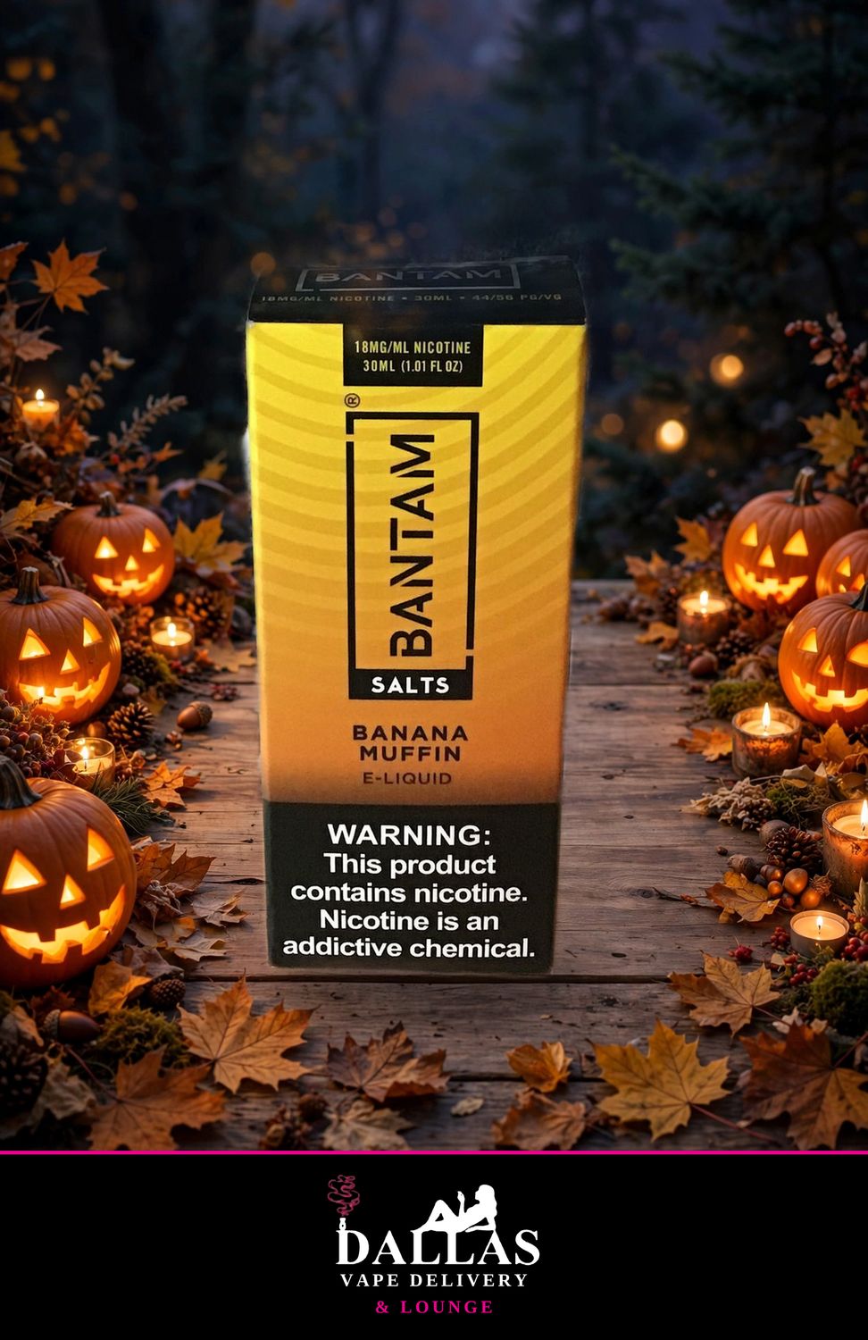 18mg Banana Muffin Bantam 30mL