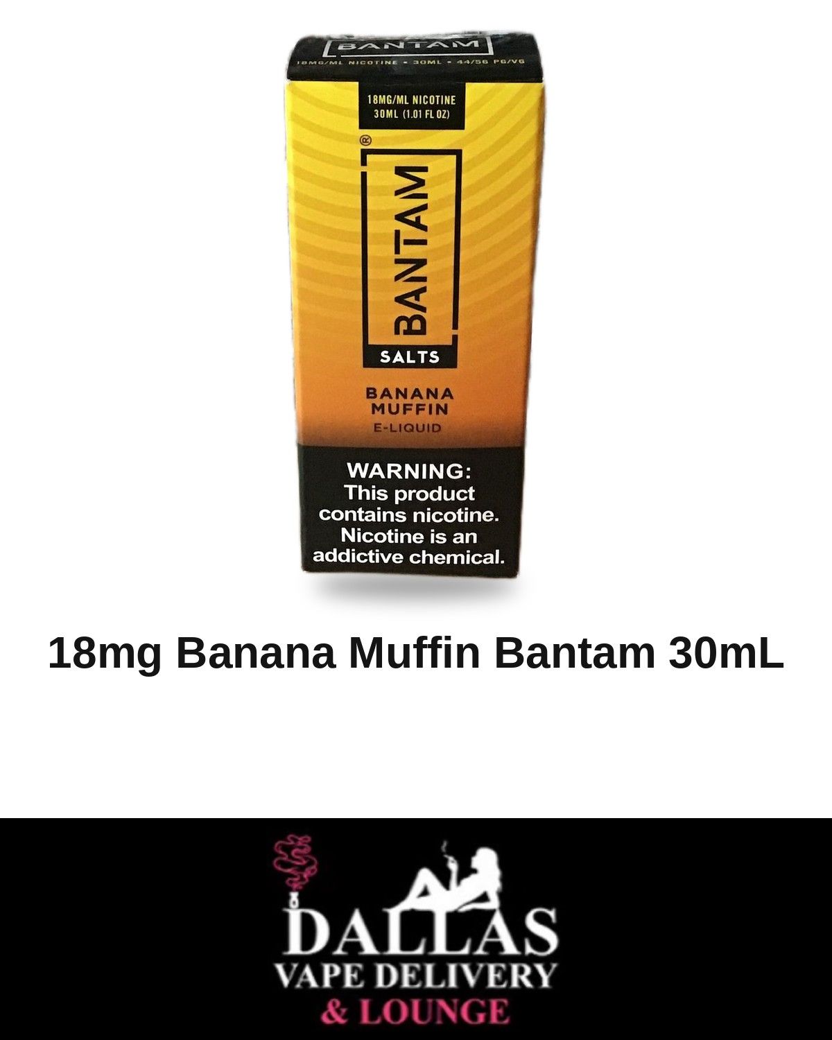 18mg Banana Muffin Bantam 30mL