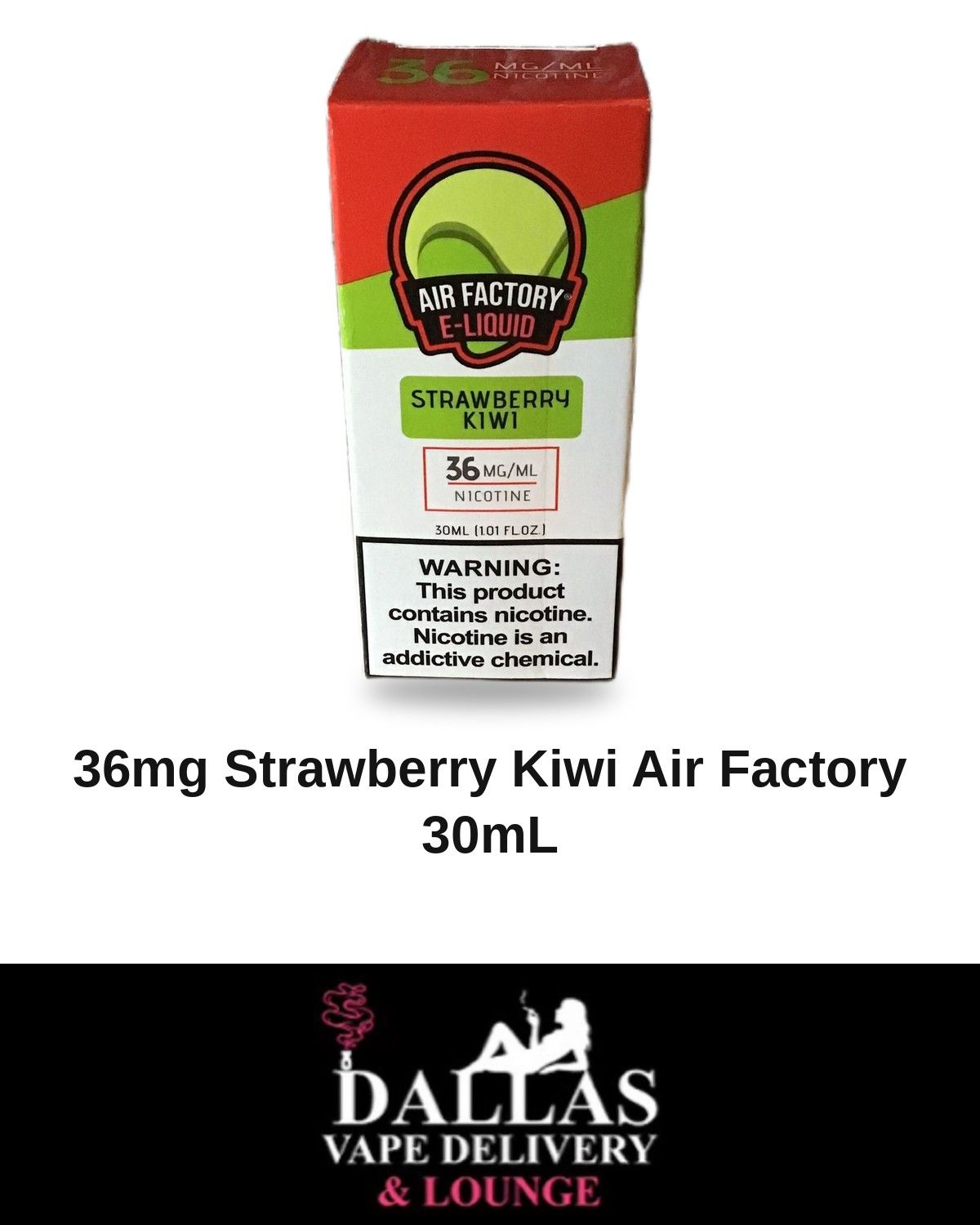36mg Strawberry Kiwi Air Factory 30mL