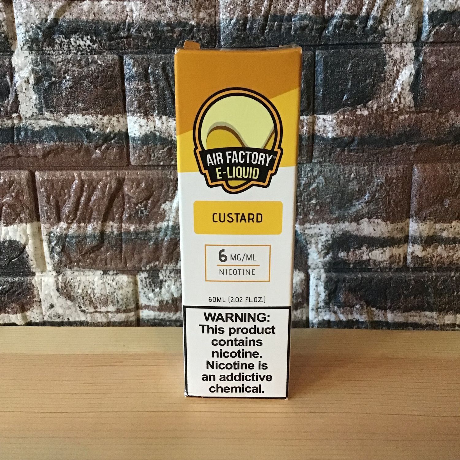 6mg Custard Air Factory 60mL
