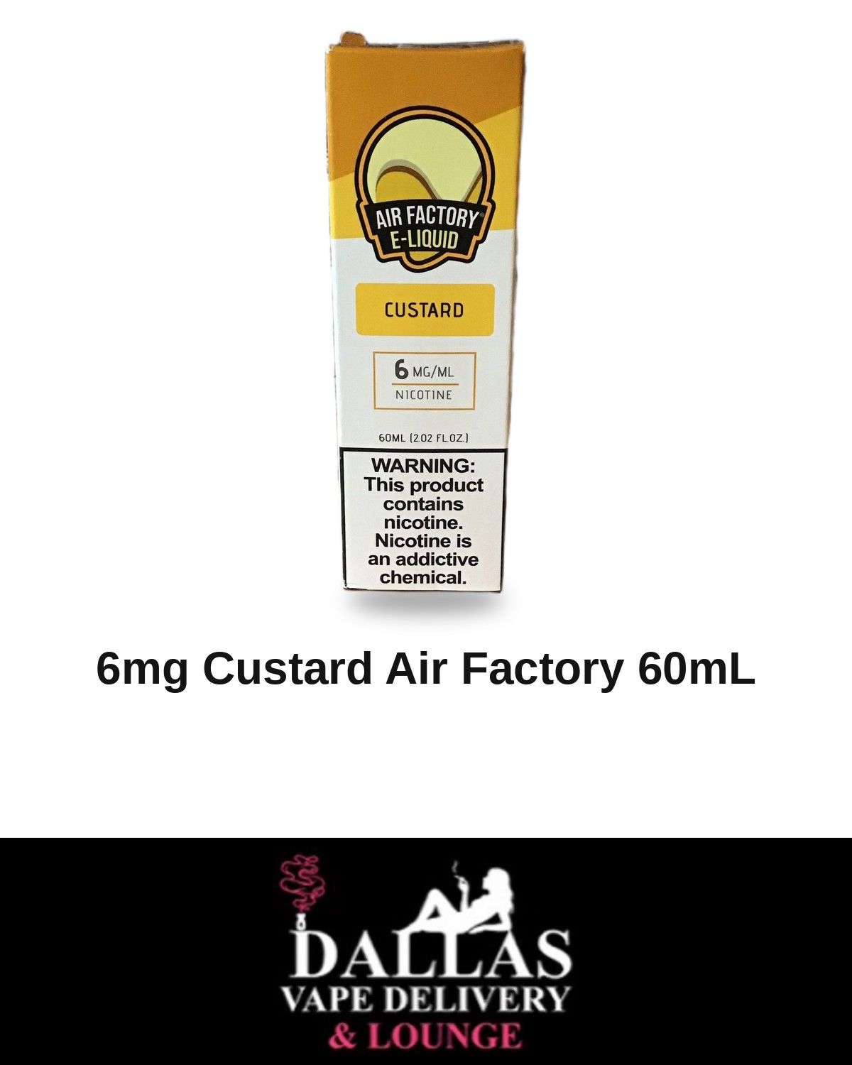 6mg Custard Air Factory 60mL