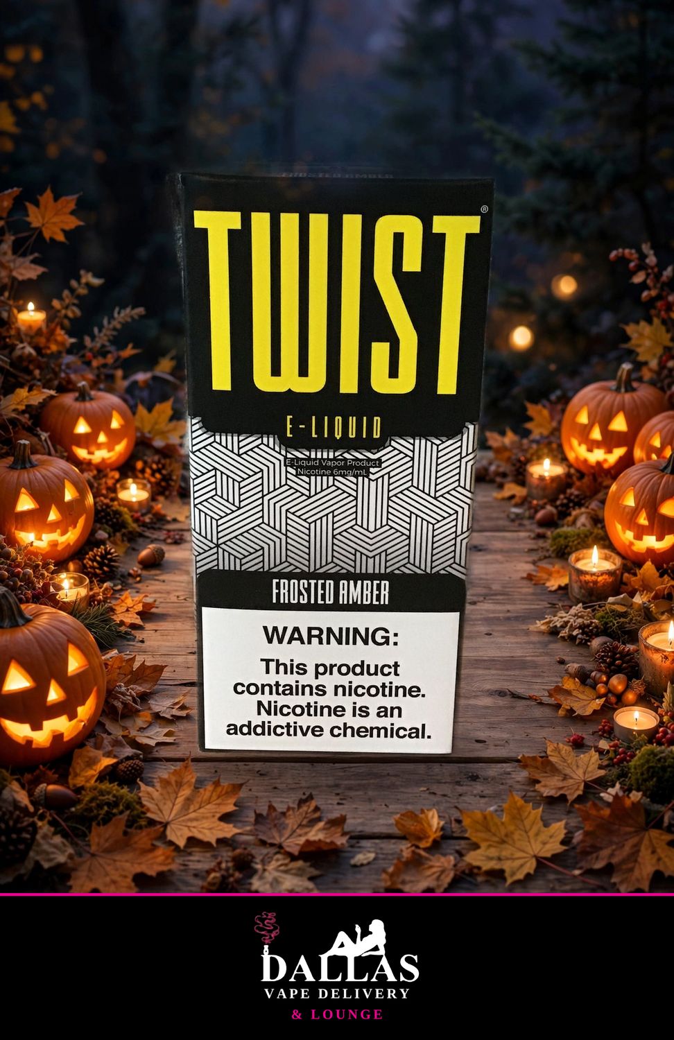 6mg Frosted Amber Twist 60mL