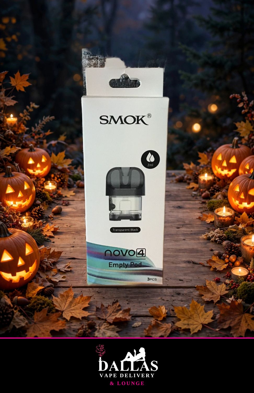 Smok Novo 4 Replacement Pod 3 Pack 2mL Smok Novo 4 Replacement Pod 3 Pack 2mL