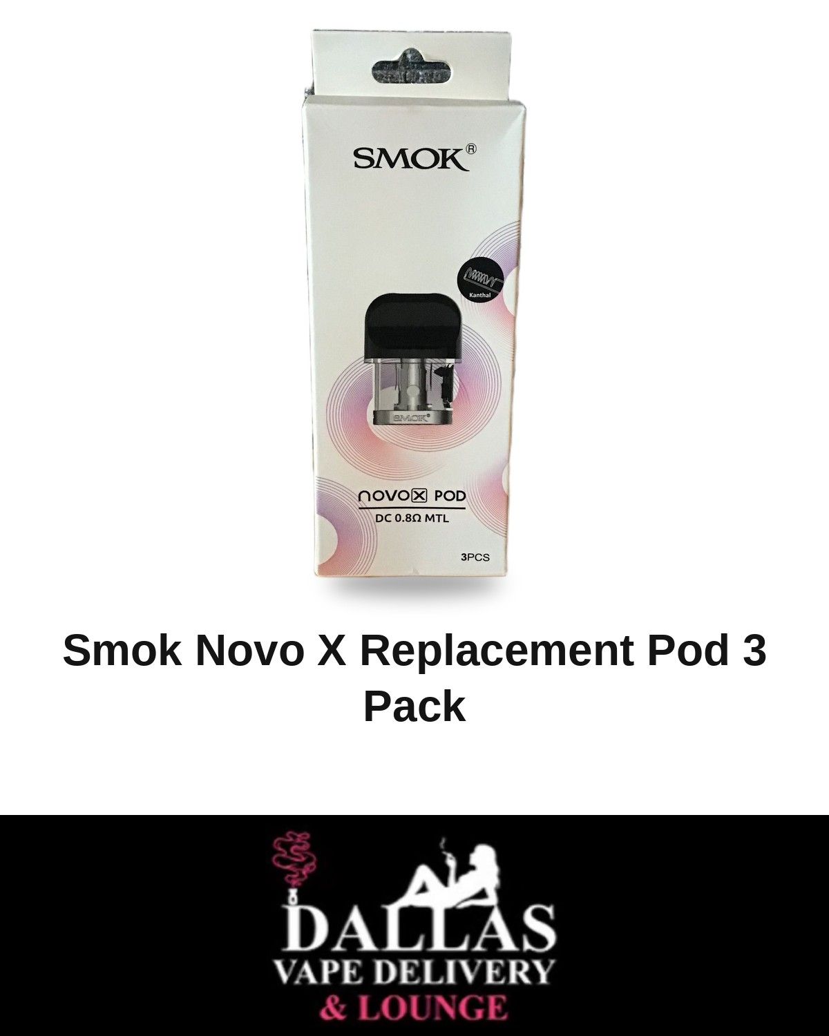Smok Novo X Replacement Pod 3 Pack