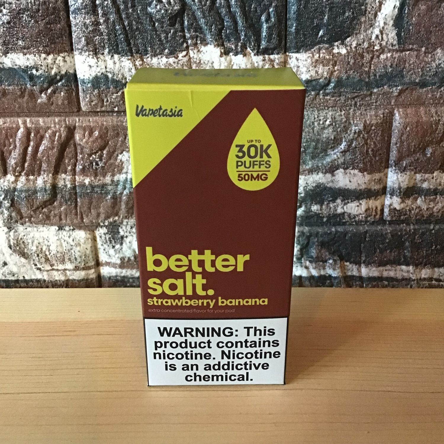 50mg Strawberry Banana Better Salt Vapetasia 30mL 50mg Strawberry Banana Better Salt Vapetasia 30mL
