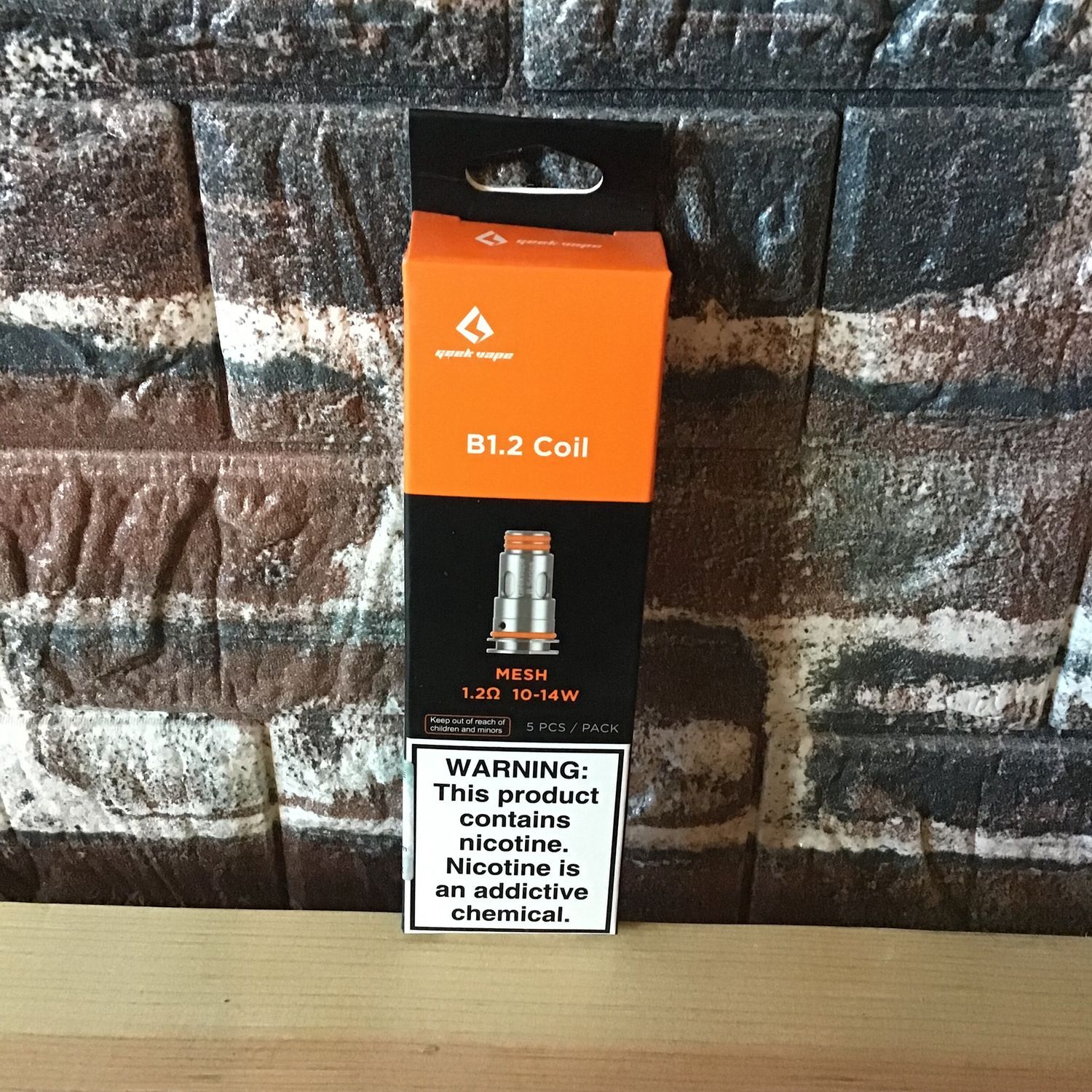 Geekvape B Mesh Replacement Coil 5 Pack 1.2 Ohms Geekvape B Mesh Replacement Coil 5 Pack 1.2 Ohms
