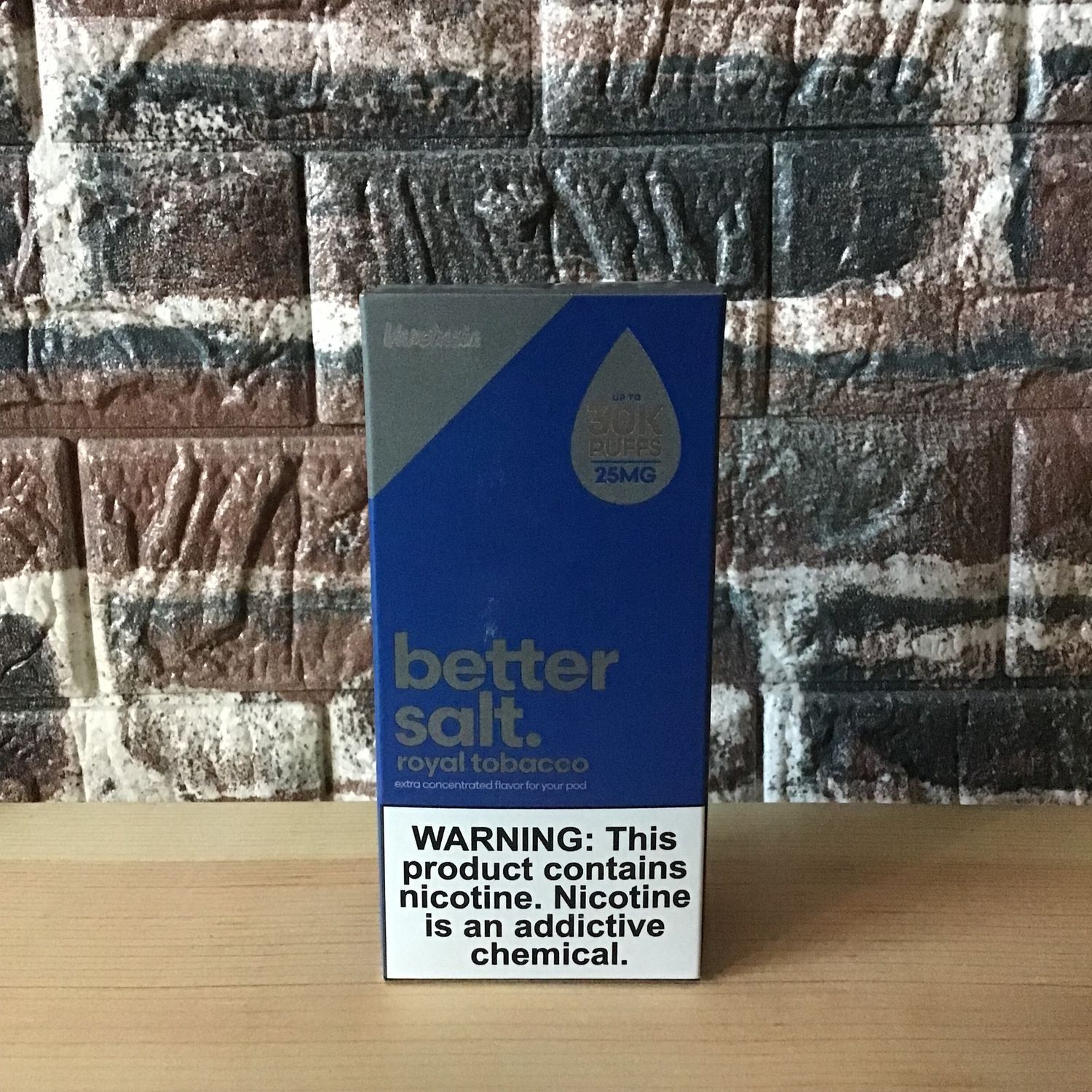 25mg Royal Tobacco Better Salt Vapetasia 30mL 25mg Royal Tobacco Better Salt Vapetasia 30mL