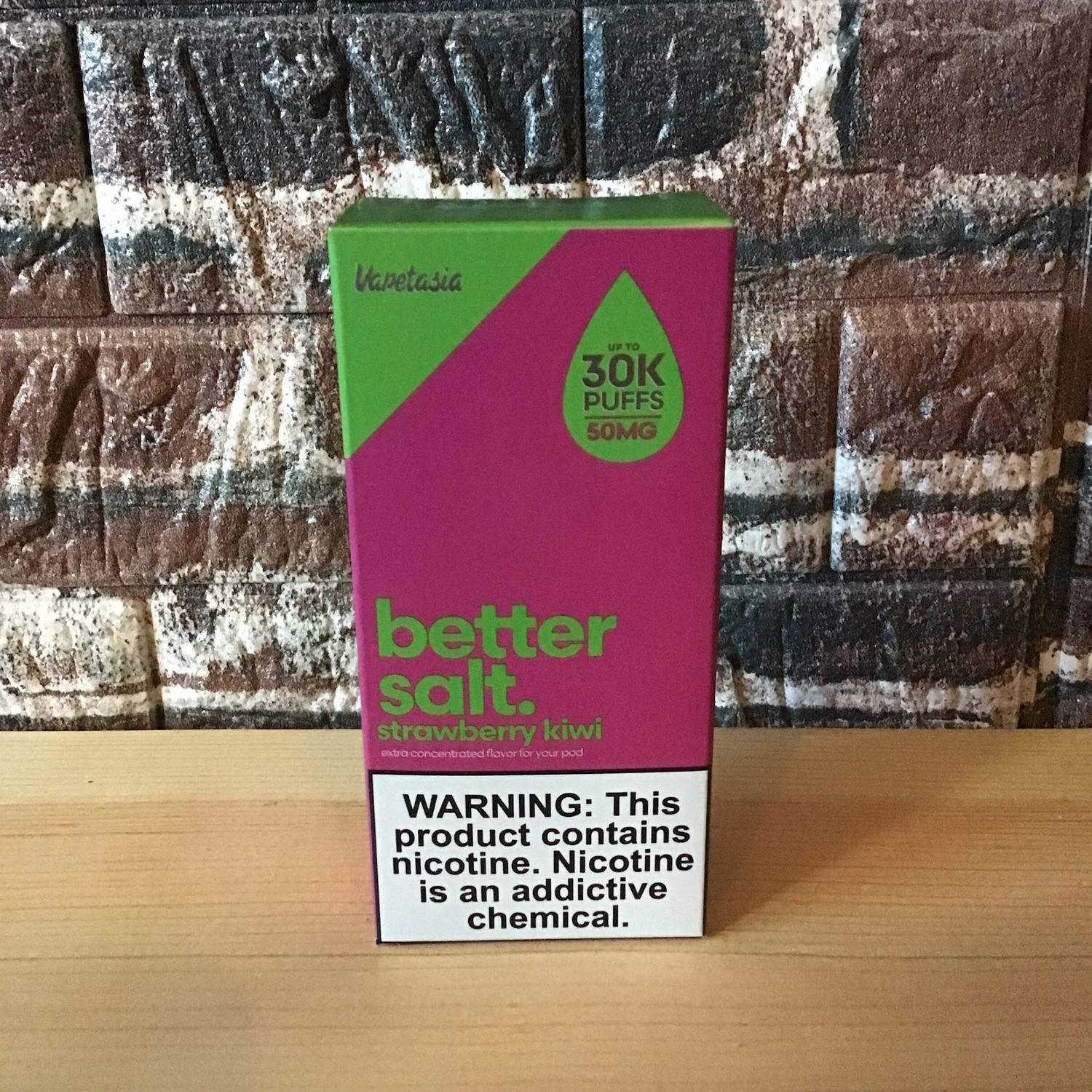 50mg Strawberry Kiwi Better Salt Vapetasia 30mL 50mg Strawberry Kiwi Better Salt Vapetasia 30mL