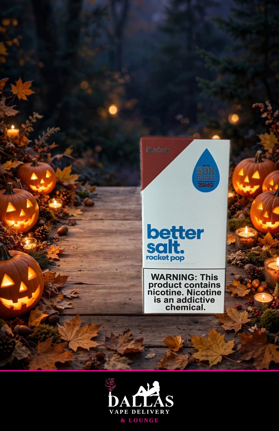 25mg Rocket Pop Better Salt Vapetasia 30mL