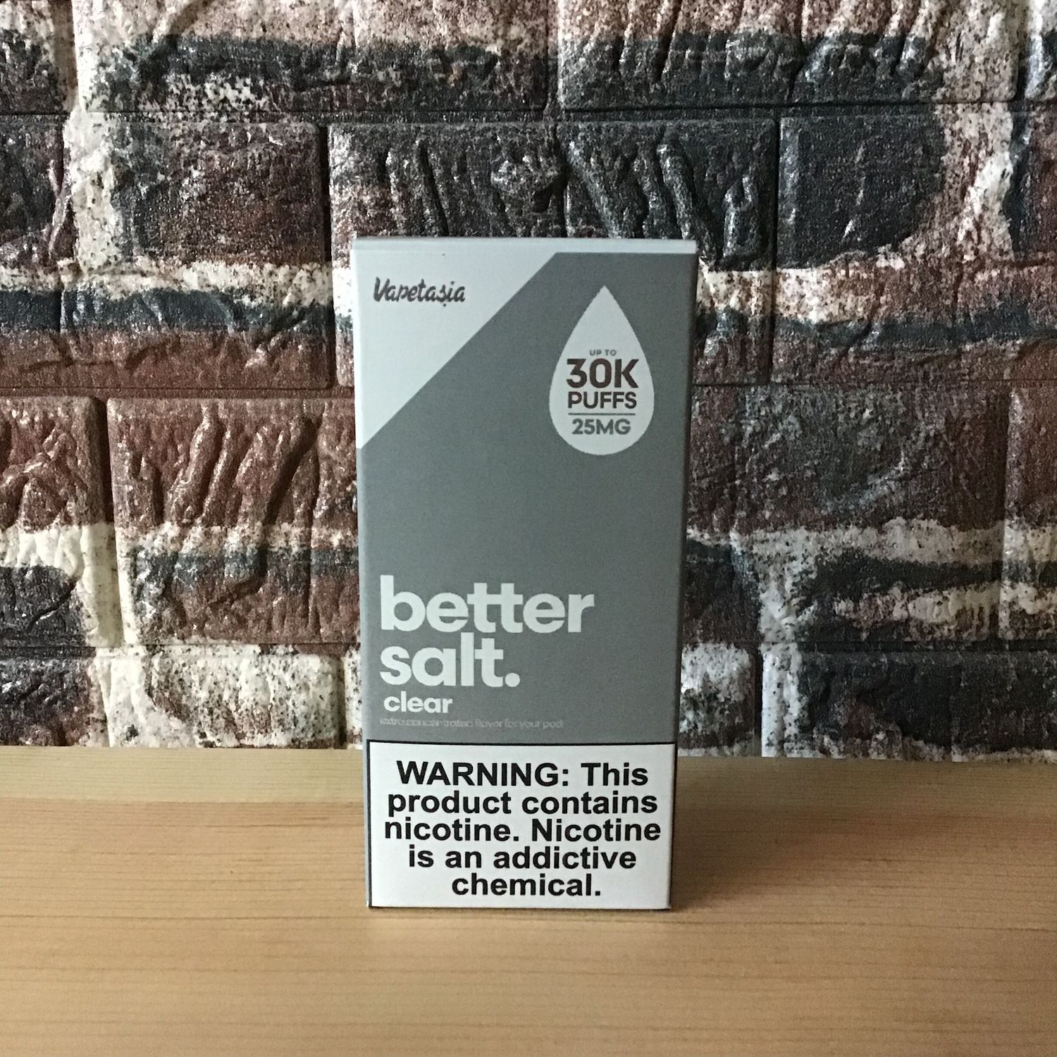 25mg Clear Better Salt Vapetasia 30mL 25mg Clear Better Salt Vapetasia 30mL