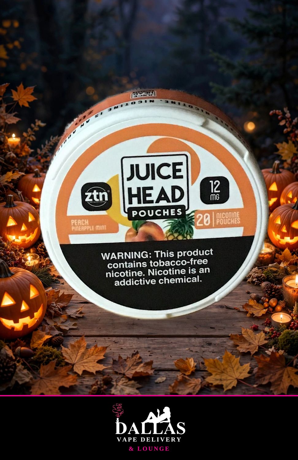 Juice Head Pouches Peach Pineapple Mint Juice Head Pouches Peach Pineapple Mint