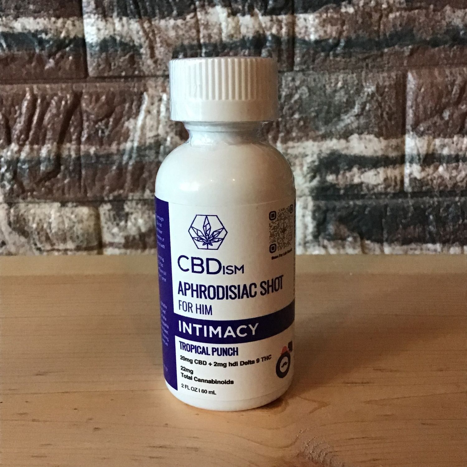 Cbdism Aphrodisiac Shot For Him 22mg 60mL