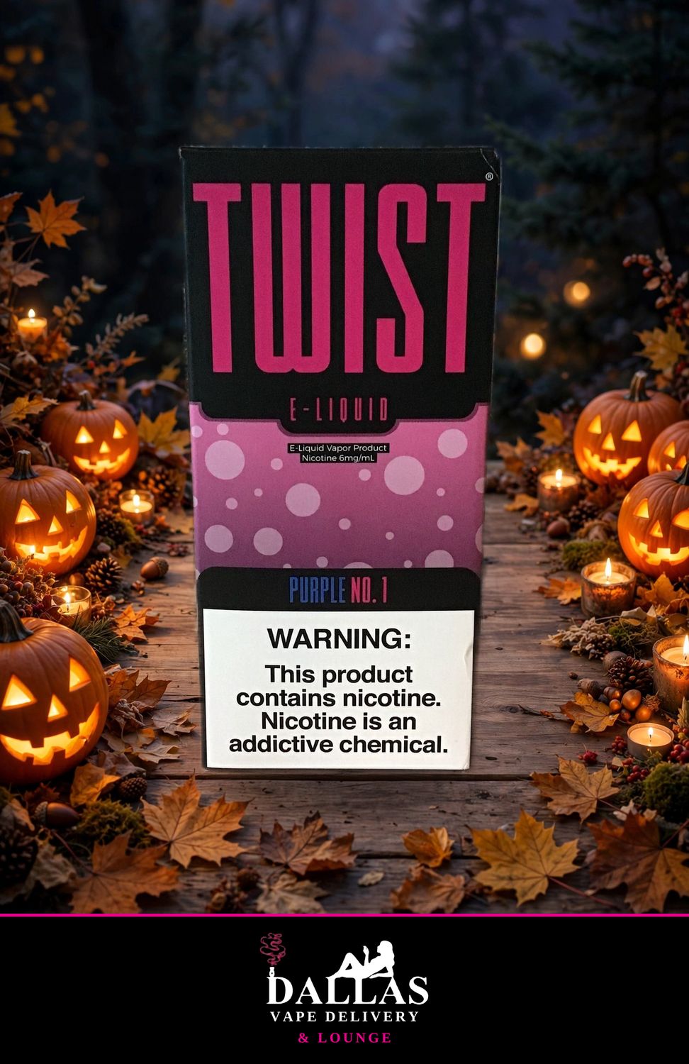 6mg Purple No.1 Twist 60mL 6mg Purple No.1 Twist 60mL