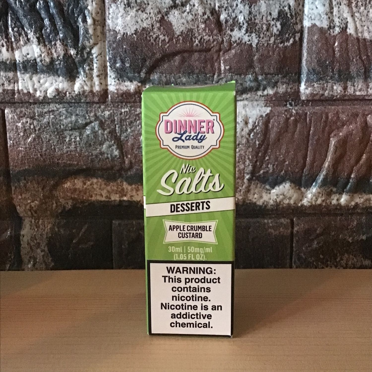 50mg Apple Crumble Dinner Lady 30mL