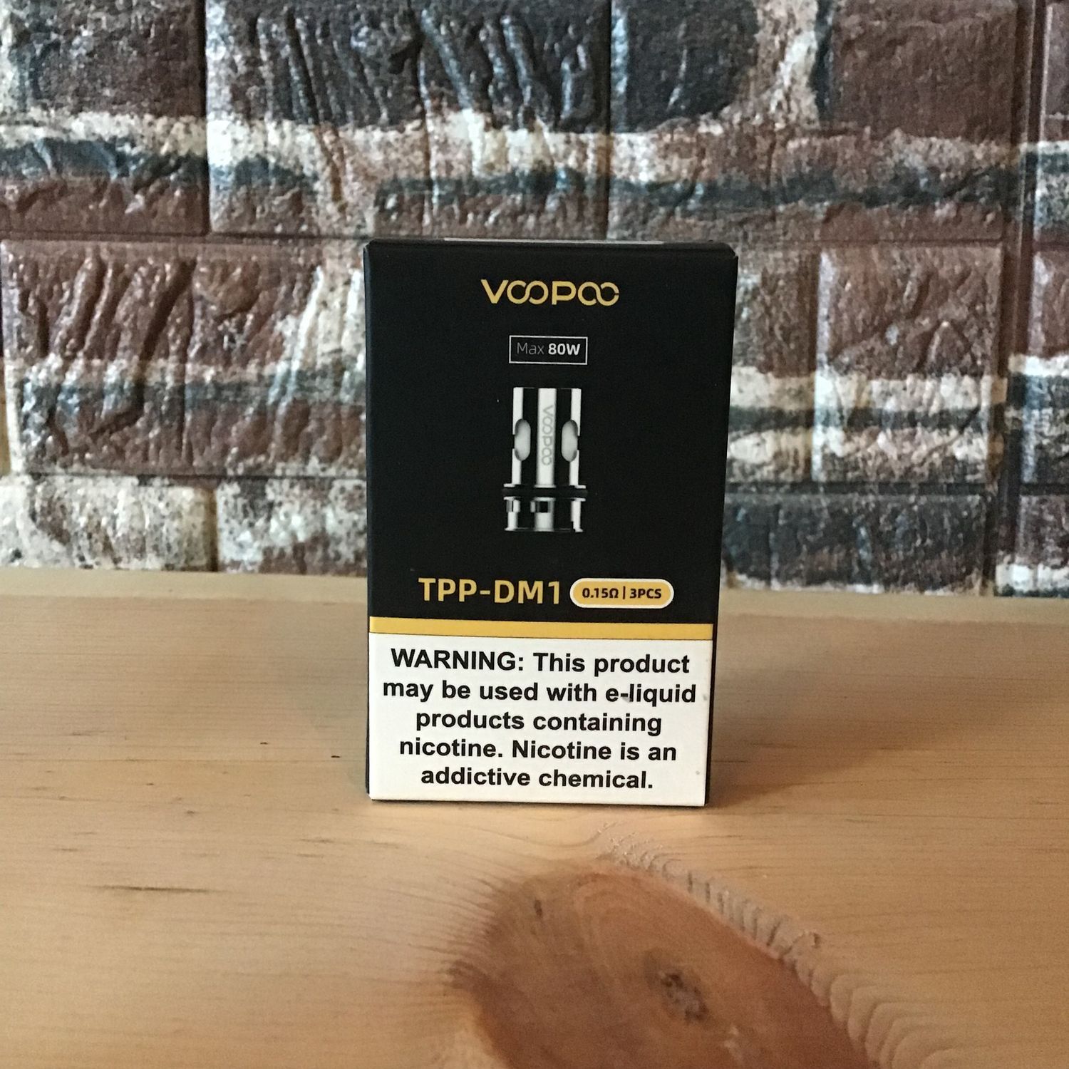 VooPoo TPP-DM1 Replacement Coil 3 Pack 0.15 Ohms