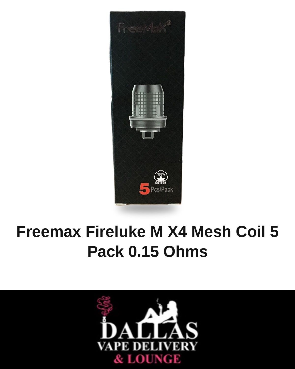 Freemax Fireluke M X4 Mesh Coil 5 Pack 0.15 Ohms
