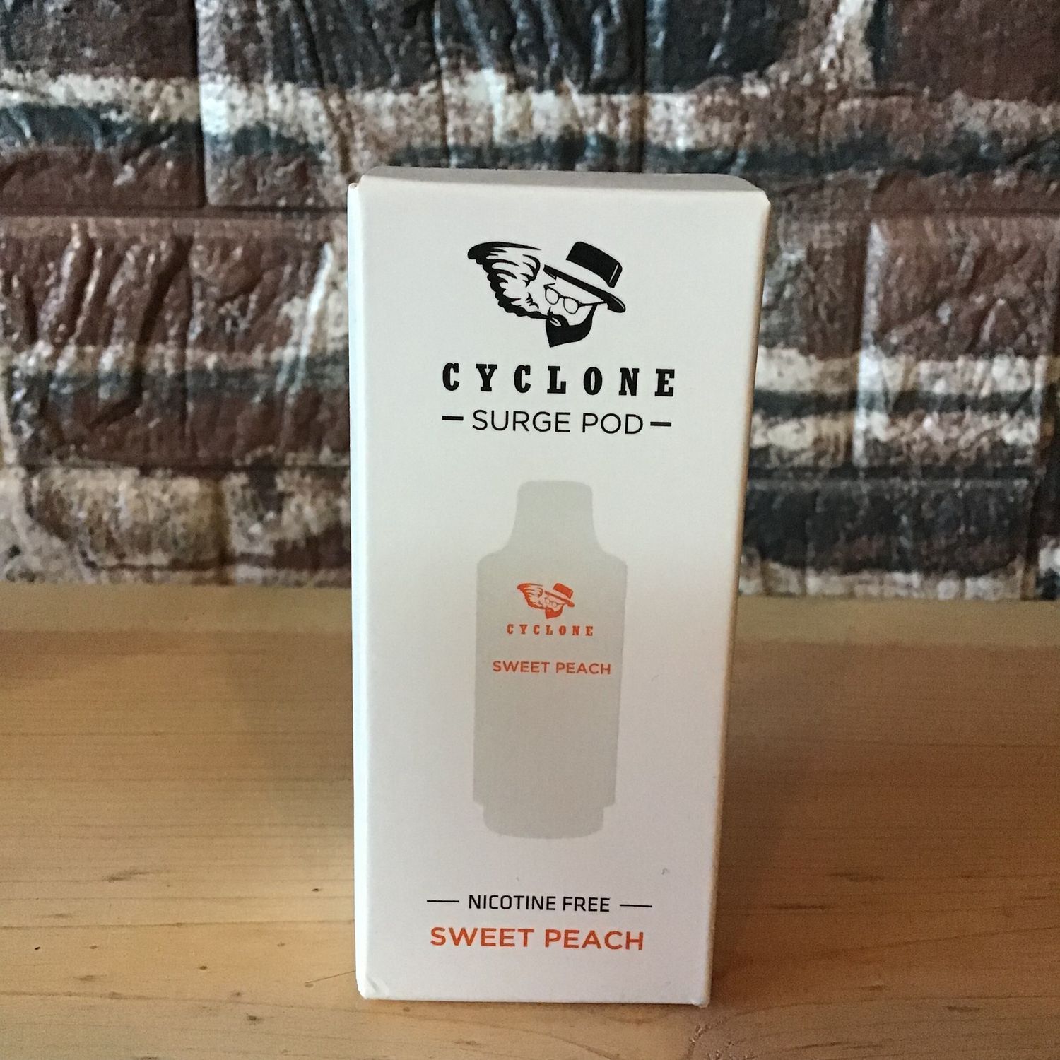 0mg Sweet Peach Surge Pod Cyclone 15mL 0mg Sweet Peach Surge Pod Cyclone 15mL