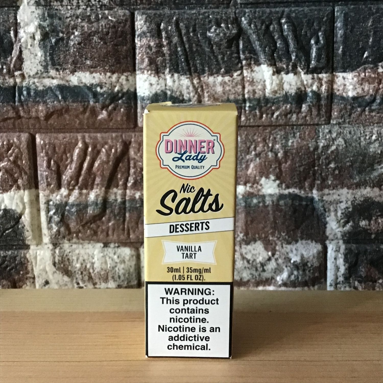 35mg Vanilla Tart Dinner Lady 30mL