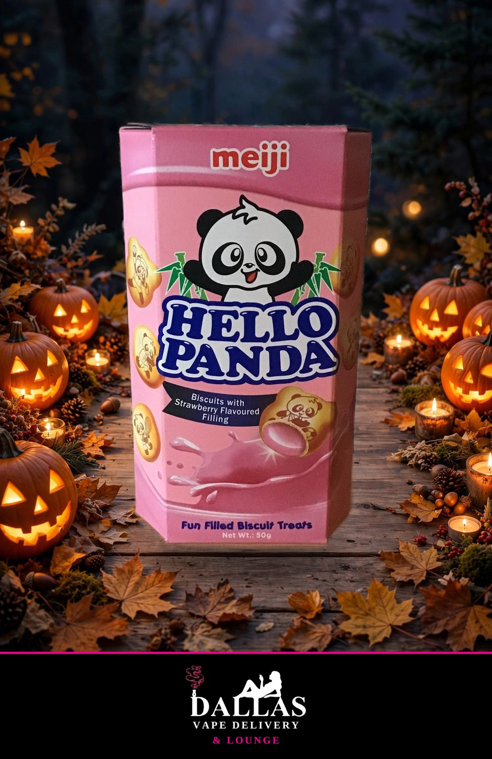 Meiji Hello Panda Cookies Strawberry Meiji Hello Panda Cookies Strawberry