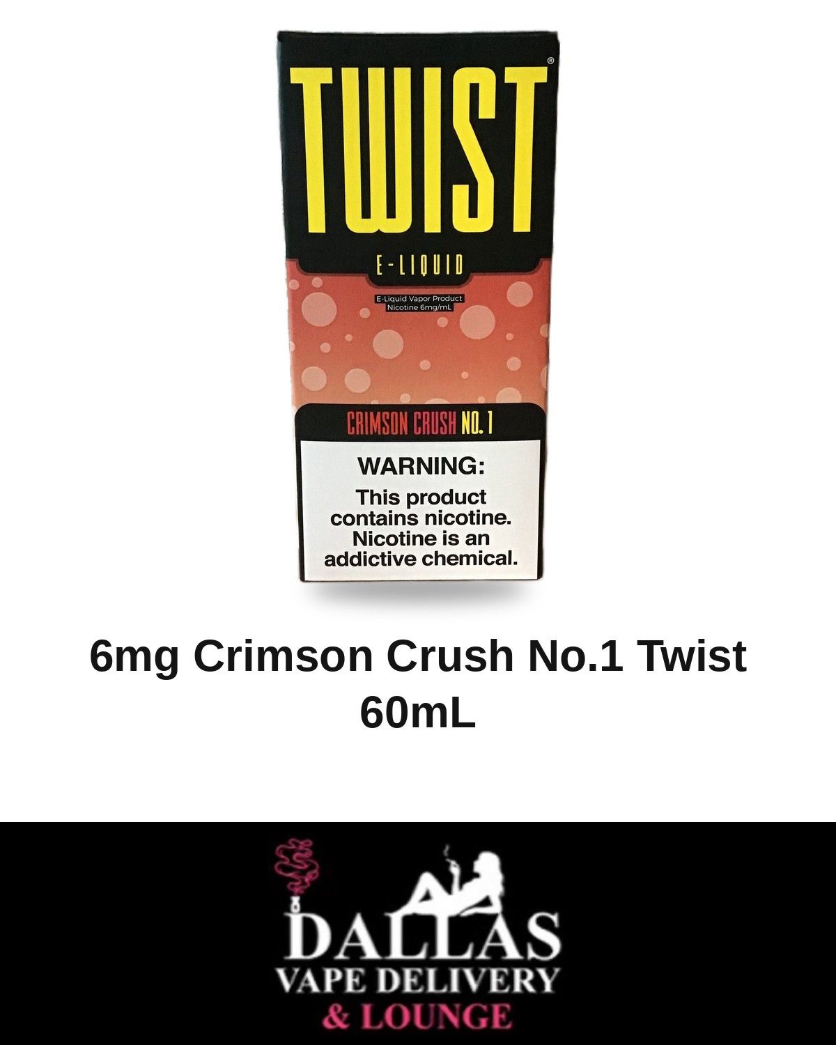 6mg Crimson Crush No.1 Twist 60mL