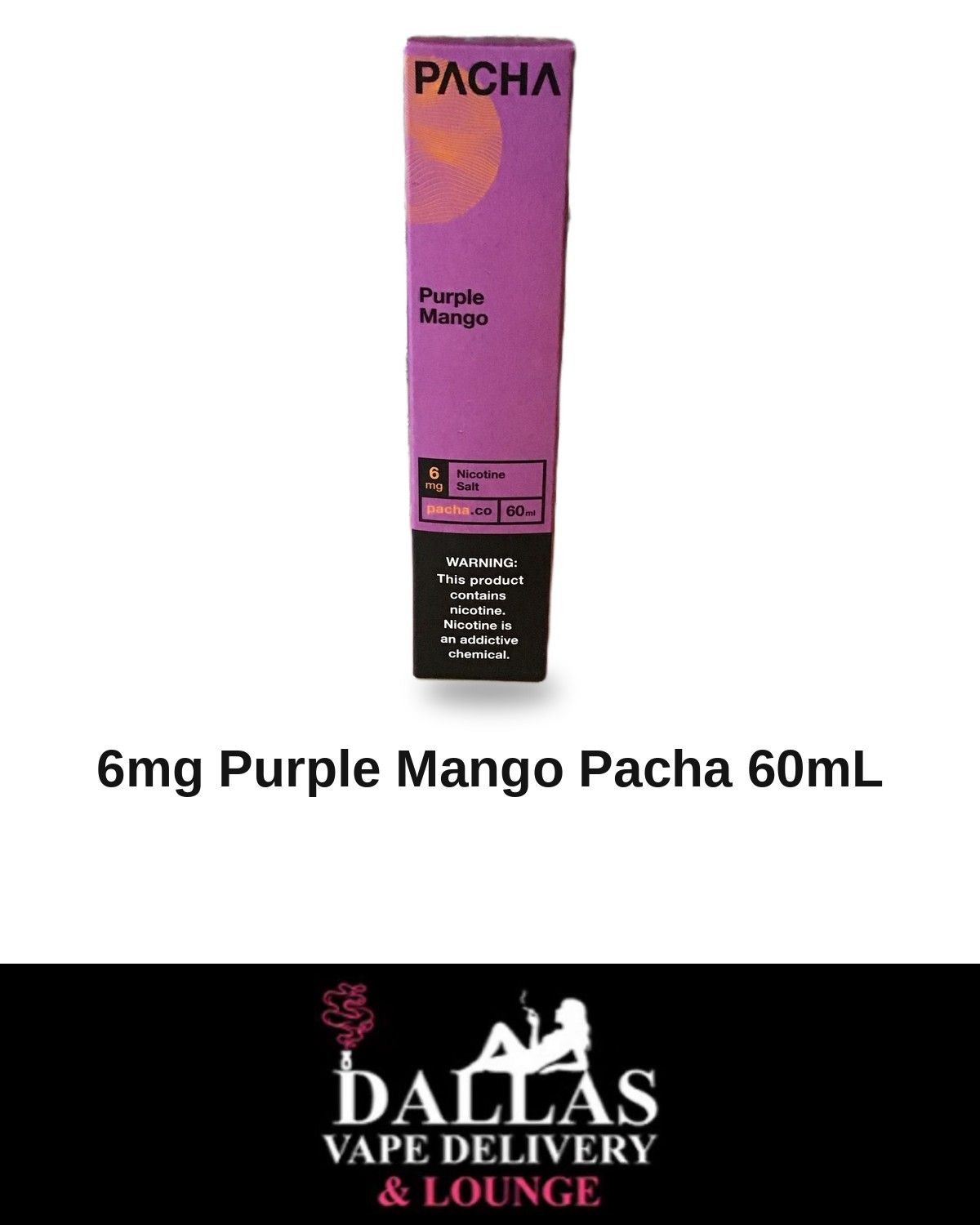 6mg Purple Mango Pacha 60mL 6mg Purple Mango Pacha 60mL