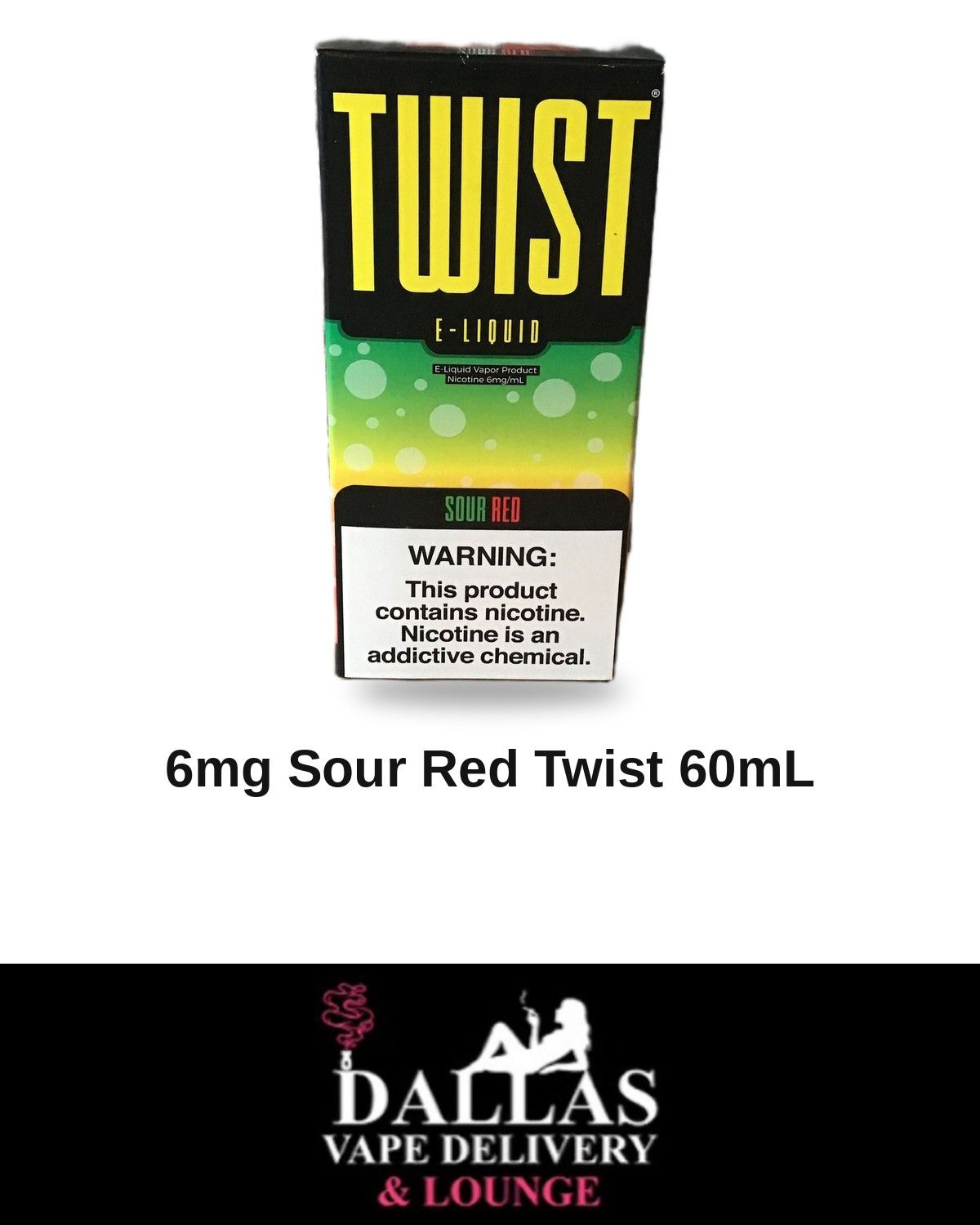 6mg Sour Red Twist 60mL