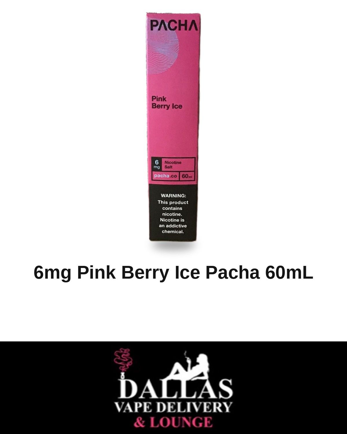 6mg Pink Berry Ice Pacha 60mL