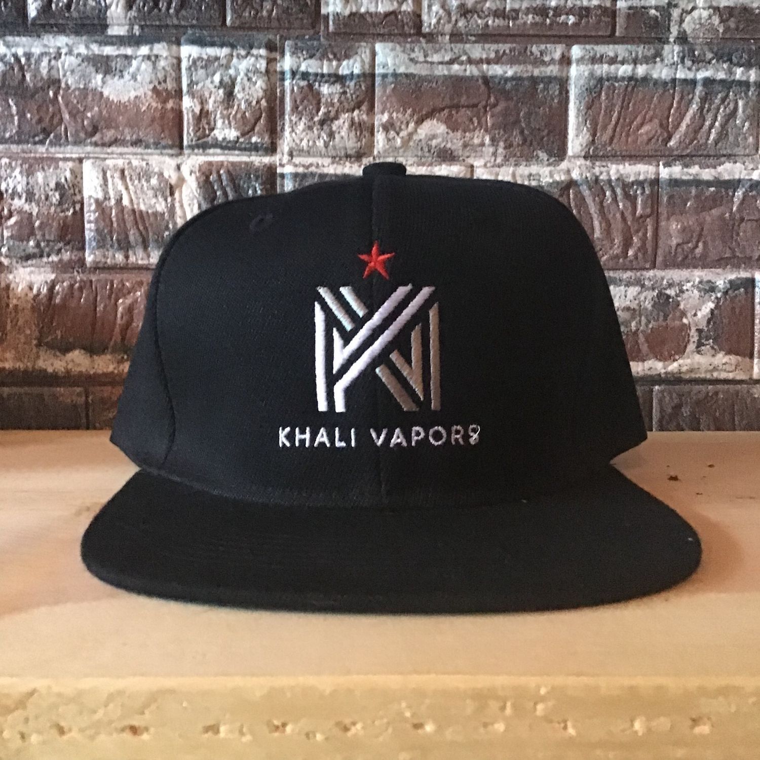 Khali Vapors Flat Bill Hat Black