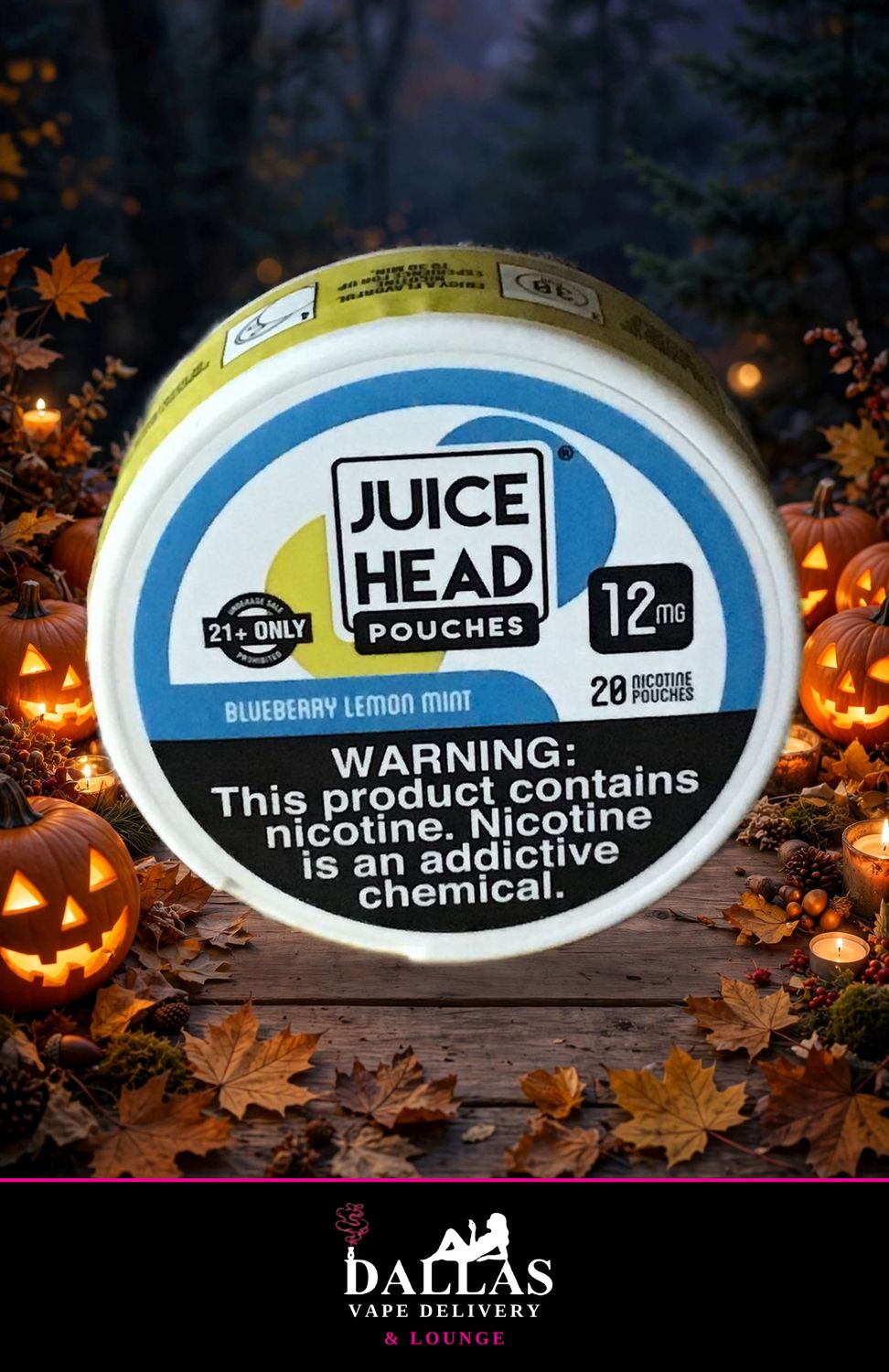 Juice Head Pouches Blueberry Lemon Mint Juice Head Pouches Blueberry Lemon Mint