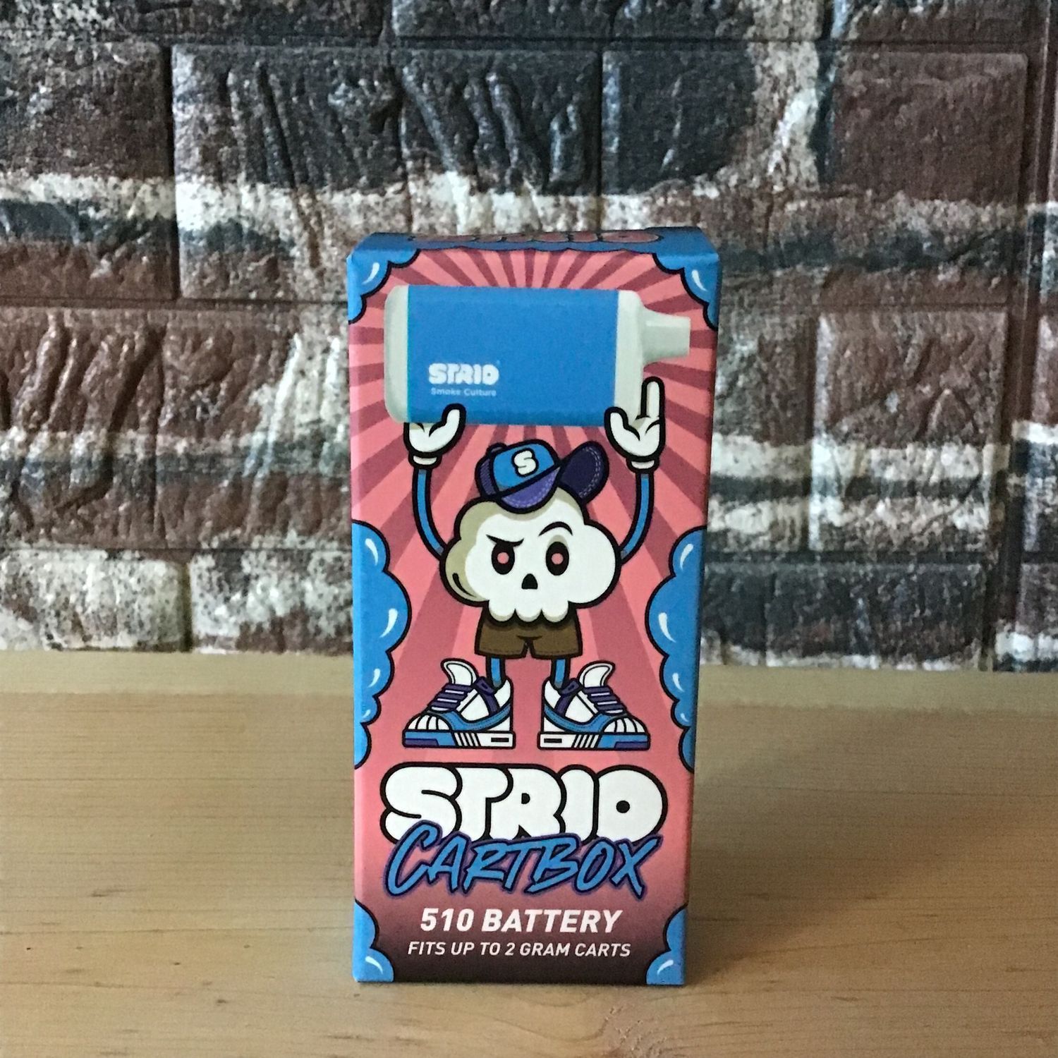 Blue 510mAh Strio Cart Battery Box