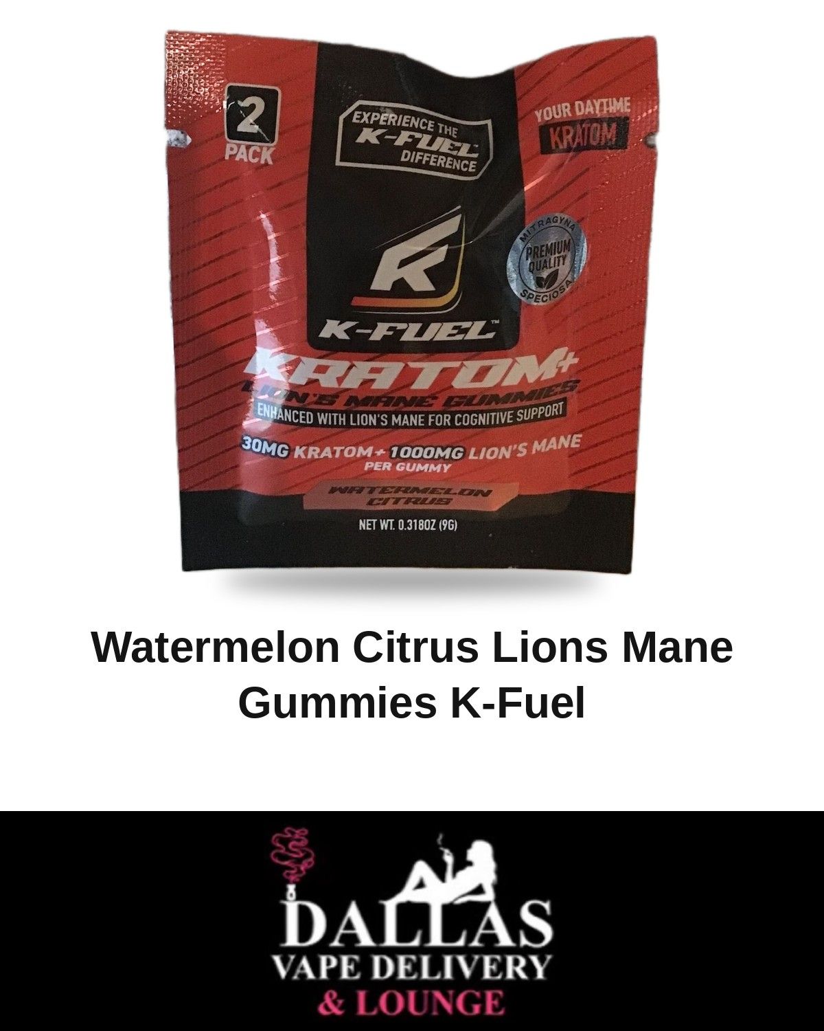 Watermelon Citrus Lions Mane Gummies K-Fuel Watermelon Citrus Lions Mane Gummies K-Fuel