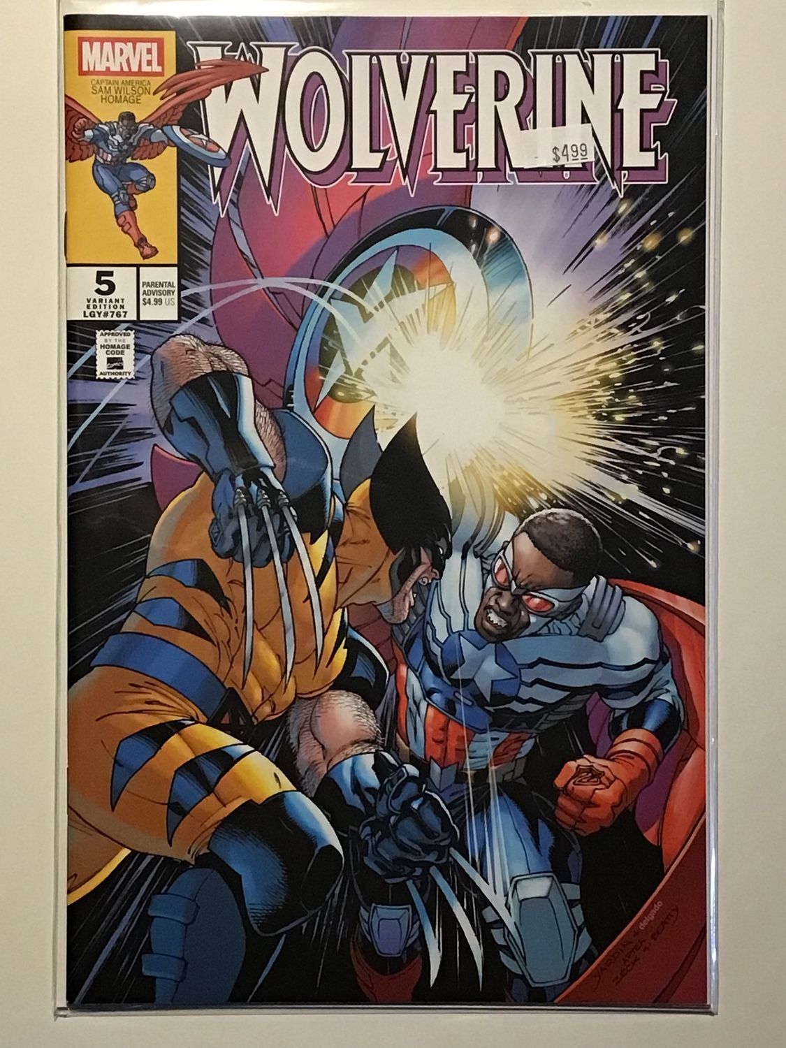 Wolverine #5 Variant Cover Wolverine #5 Variant Cover