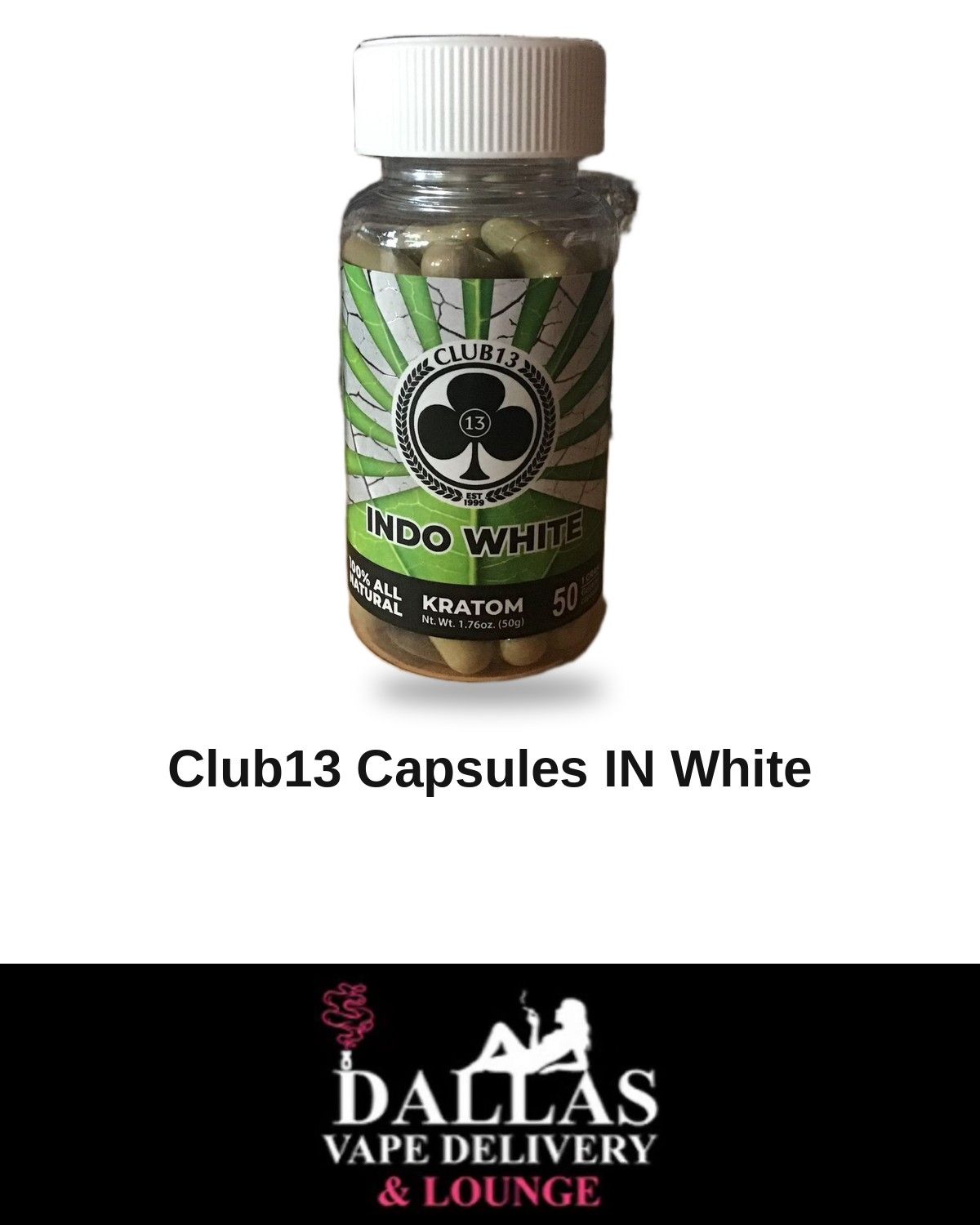 Club13 Capsules IN White